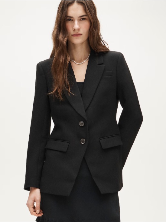J Crew Petite Madelyn Blazer In Four-Season Stretch $258
